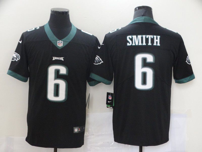 Men Philadelphia Eagles #6 Smith Black Nike Vapor Untouchable Limited 2021 NFL Jersey->dallas cowboys->NFL Jersey